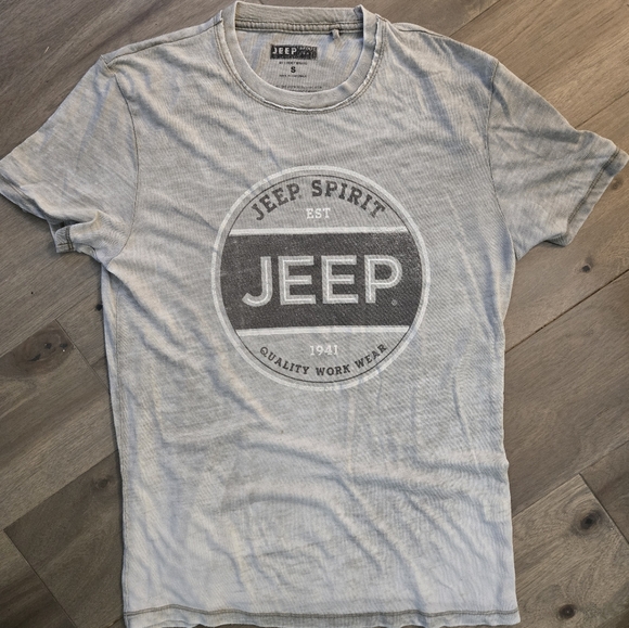 Lucky Brand JEEP Spirit Gray T Shirt - Picture 4 of 5